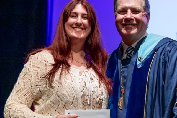 Representation of the achievement named 'Brianna Cummings Honored by Hartwick College'.
