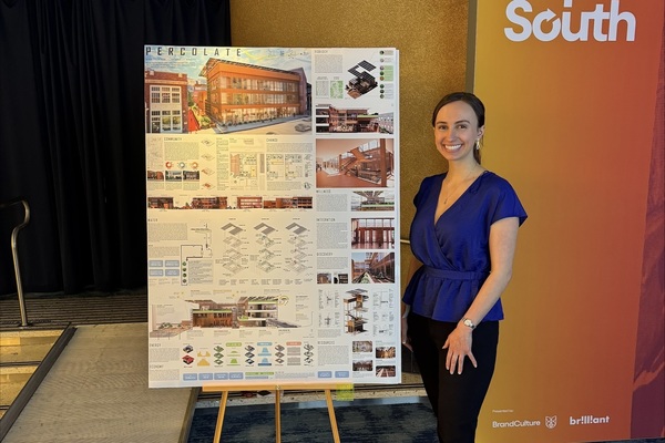 Representation of the achievement named 'Architecture student wins Super South competition with community-focused design'.