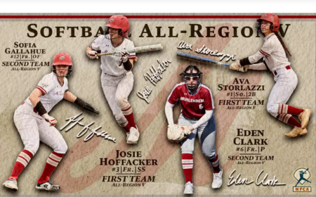 Four Mules Earn Softball All-Region Honors