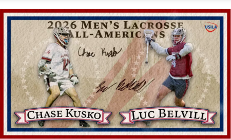 Kusko, Belvill Earn All-America Lacrosse Recognition