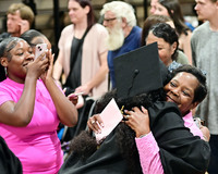 Graduation, Celebration, Hug, Phone,