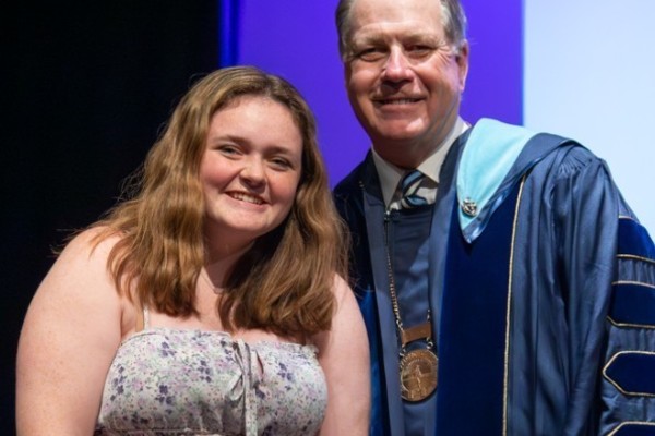 Representation of the achievement named 'Rylee Moore Honored by Hartwick College'.