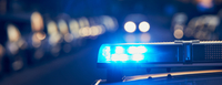 emergency vehicle flashing lights
