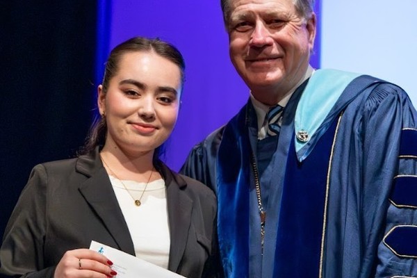 Representation of the achievement named 'Diyora Nasrulloeva Honored by Hartwick College'.