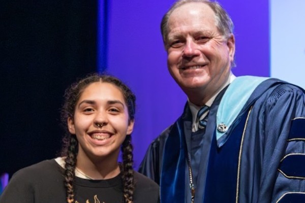 Representation of the achievement named 'Morgan Quarella Honored by Hartwick College'.