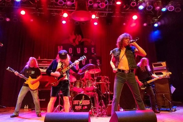 AC/DC tribute band Dirty Deeds will rock the stage of the Ryan Concert Hall inside Trine University's T. Furth Center for Performing Arts on Friday, July 24.