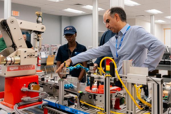 Advanced Manufacturing program at Goodwin University's Pent Road complex, East Hartford, CT.