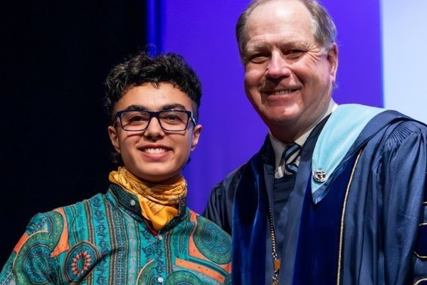 Representation of the achievement named 'Meer Singh Honored by Hartwick College '.