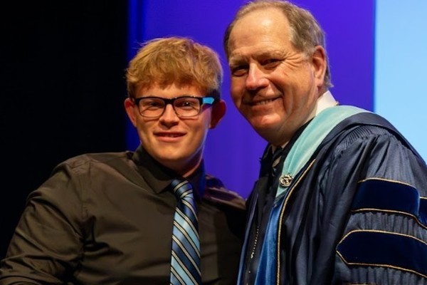 Representation of the achievement named 'Tanner Sokol Honored by Hartwick College '.