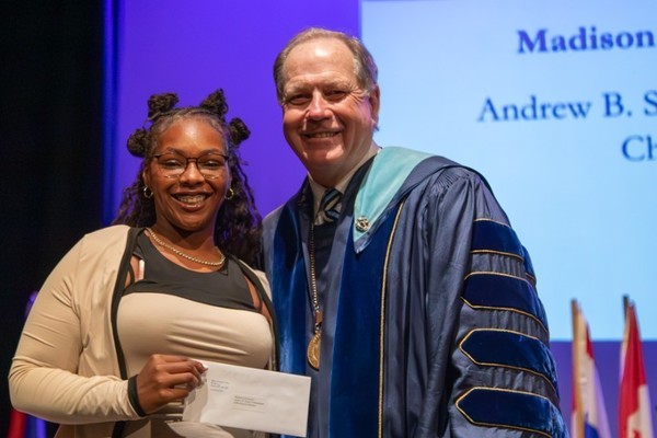 Representation of the achievement named 'Madison Zimmerman Honored by Hartwick College'.