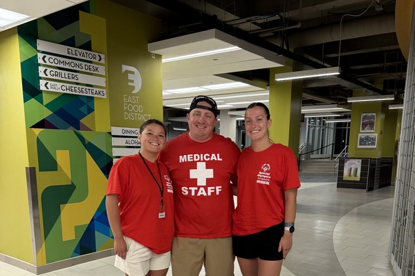 Representation of the achievement named 'East Stroudsburg University Athletic Trainer Inspiring Future Special Olympic Volunteers'.
