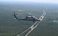 HH-60W flying over Long Island 