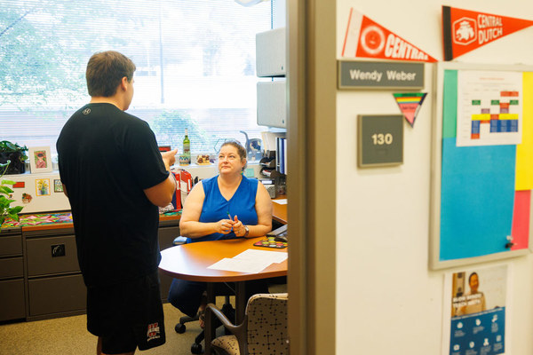 Wendy Weber, professor of mathematics, leads the team who developed and implemented the new data science major. 