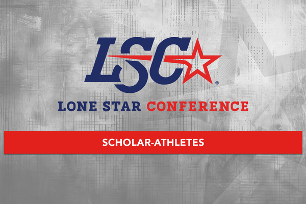 Lone Star Conference Scholar-Athletes graphic