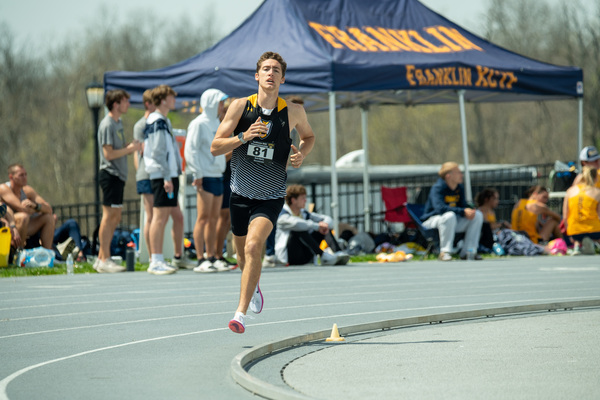 Representation of the achievement named 'MU runner Gavin Byerly named HCAC 2025-26 Male Athlete of the Year'.