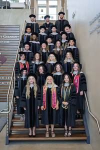 Shown is the June 2026 graduating class of Sherman College of Chiropractic.