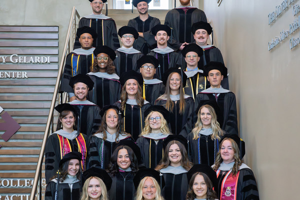 Shown is the June 2026 graduating class of Sherman College of Chiropractic.