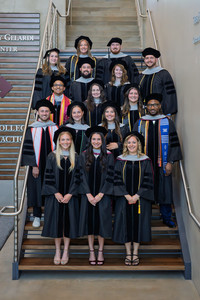 Shown is the September 2026 graduating class of 
Sherman College of Chiropractic.