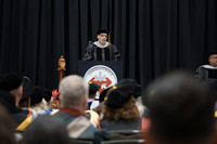 Graduation speaker, Dr. Tim Guest, addresses graduates of the June and September 2026 classes.