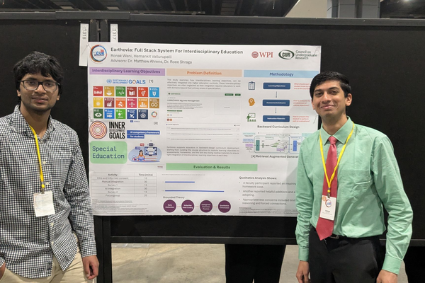 Representation of the achievement named 'WPI Students Present Research at NCUR 2026 in Richmond, Virginia'.