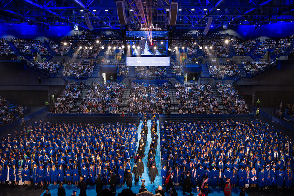 The University at Buffalo College of Arts and Sciences commencement ceremony.