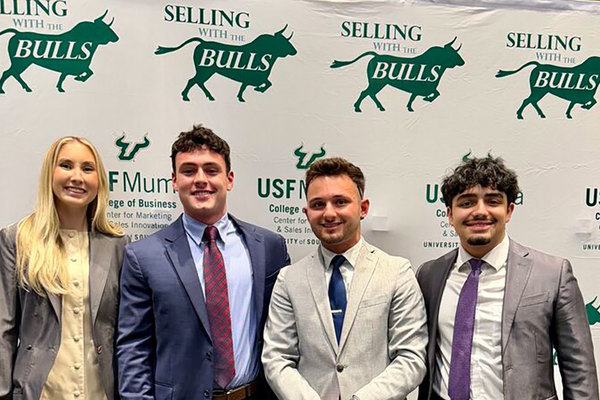 Representation of the achievement named 'UNG sales students excel in spring competitions'.