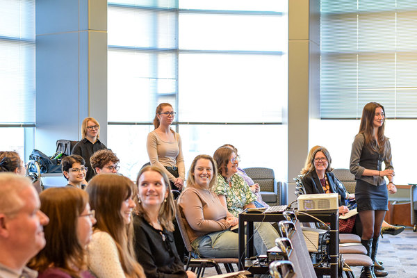 Representation of the achievement named 'Womens and gender studies inducts 7 into Triota honor society'.