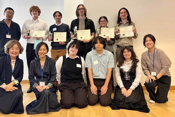 Representation of the achievement named 'UNG students earn awards at Japanese Speech Contest'.