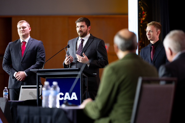 Representation of the achievement named 'Missouri State University Students Finish Top Four at 2026 MCAA National Competition'.
