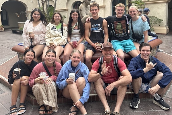 Representation of the achievement named 'Concordia Nebraska students study criminal justice in San Diego'.