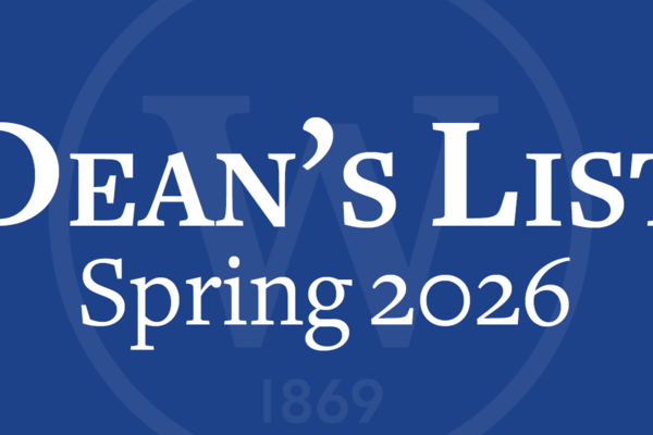 Representation of the achievement named 'Wilson College Announces Full-Time Dean's List for Spring 2026'.