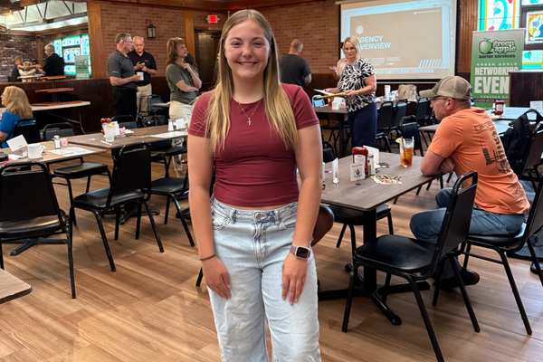PennWest student Rylee Kendro is gaining hands-on experience as an event producer intern.