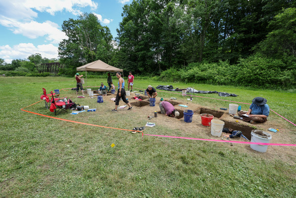 Students Dig into the Past at Archaeological Field School