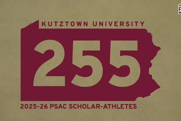 Representation of the achievement named 'Kutztown University Student-Athletes Named to 2026 PSAC Scholar-Athlete List'.