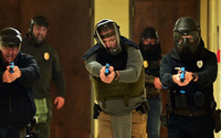 School, Active Shooter Training, police, law enforcement, helmets, responses, tactical movements