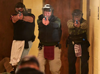 School, Active Shooter Training, police, law enforcement, helmets, responses, tactical movements
