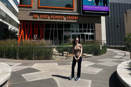 Charley McNeilly Interns With Da Vinci Science Center