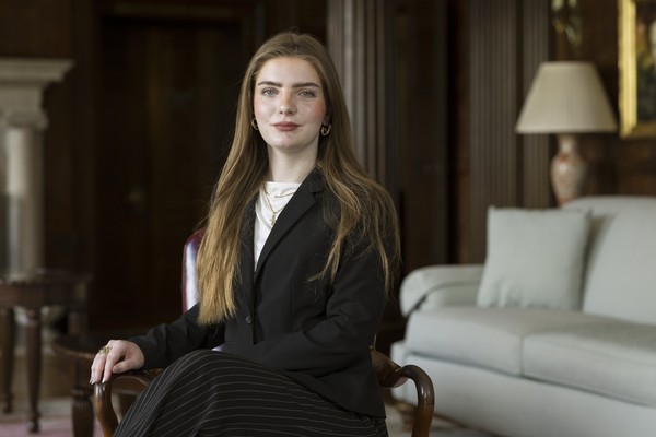 Representation of the achievement named 'Academics, Research Experience Lead Biochemistry Major to World-Renowned Master's Program'.