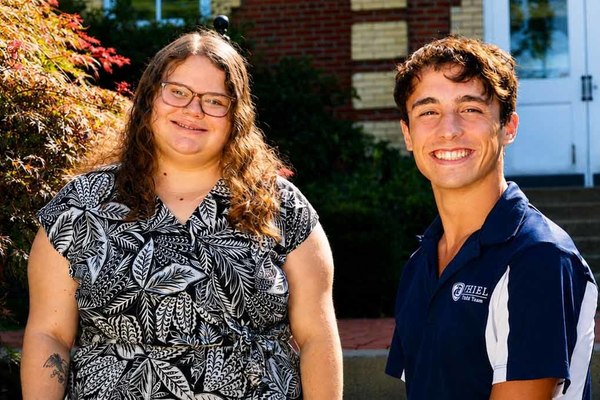 Thiel College students Alexis Brown and Cooper Riley will travel to Oslo, Norway as part of the Nobel Prize events in December. 