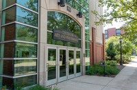 exterior view of Center for Arts and Performance from Wisconsin Avenue
