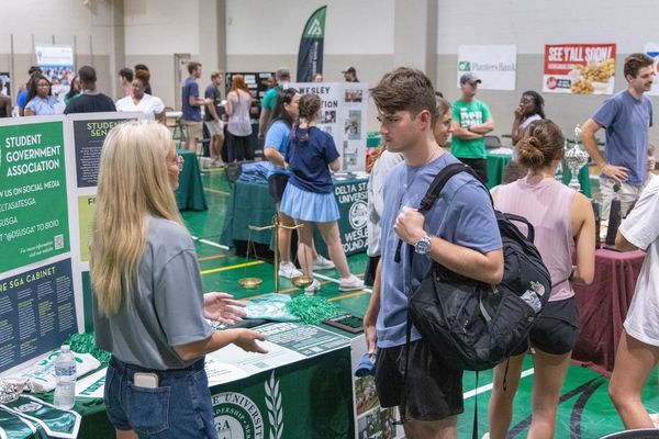 OKRAtation is an opportunity for new students to connect with campus organizations and the Cleveland community.
