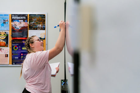 Natalie Preble Receives $10,000 Rossing Physics Scholarship
