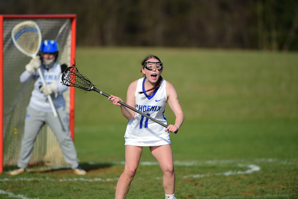 Wilson College lacrosse photo of Riley Lemay. 