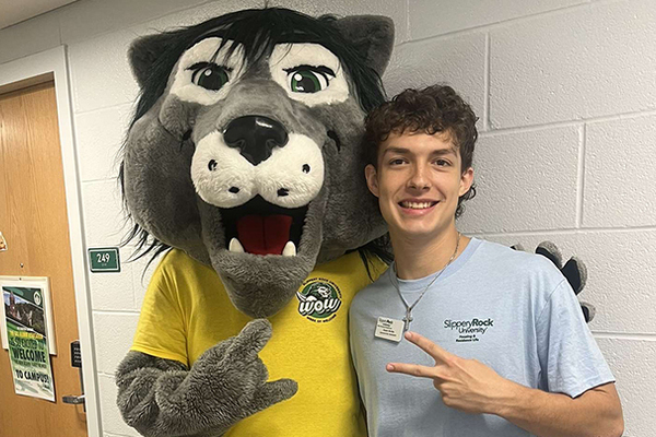 Representation of the achievement named 'Durka nurtures community in SRU residence halls'.