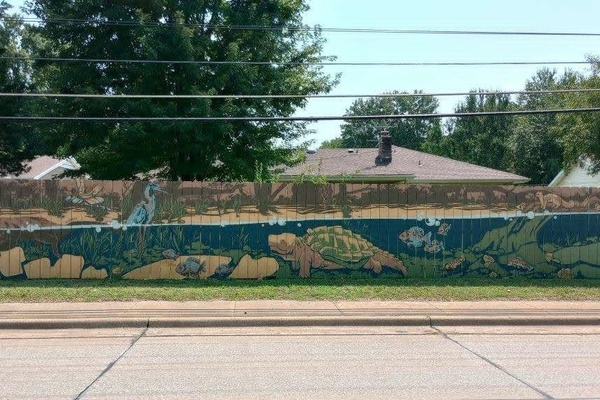 Representation of the achievement named 'Missouri State University Student Combines Science, Art and Community Beautification'.