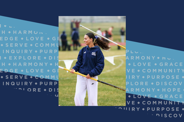 Representation of the achievement named 'Meet Senior Cassie Peatrowsky'.