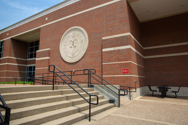 The University Seal on the Morgan University Center