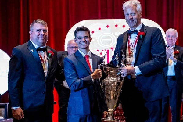 Representation of the achievement named 'Missouri State University Student Earns Theta Chi Fraternity's Highest Collegiate Honor '.