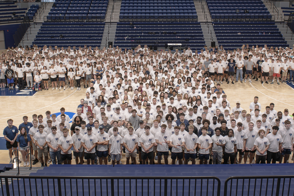 Trine University is expecting a record incoming class of students this fall at its Angola campus. (Photo by Dean Orewiler / Trine University)