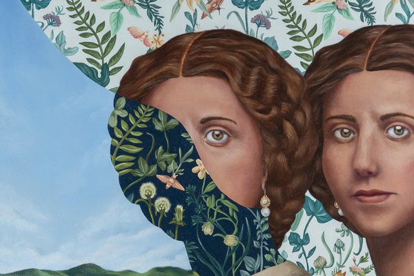 Ashley Donovan, "Always, Never, Again," oil on canvas. Image courtesy of the artist. 